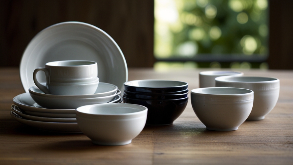 Dinnerware Set Showdown: Stoneware vs. Porcelain - Which Reigns Supreme?
